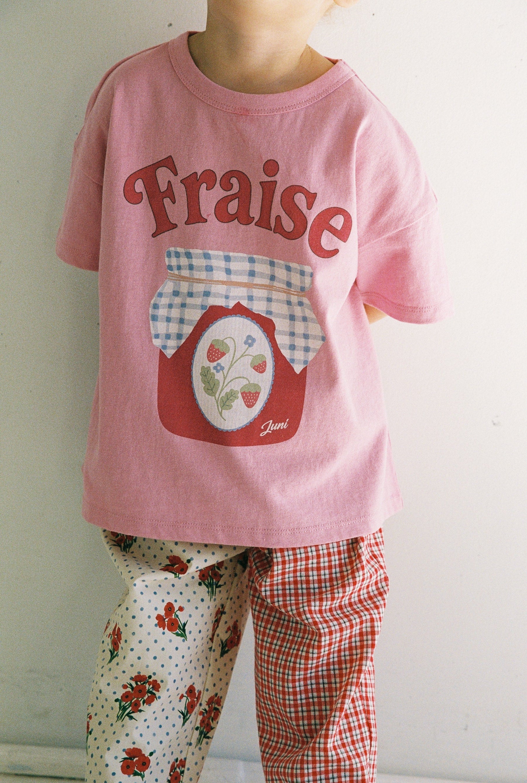 Juni Fraise Tee | Pink