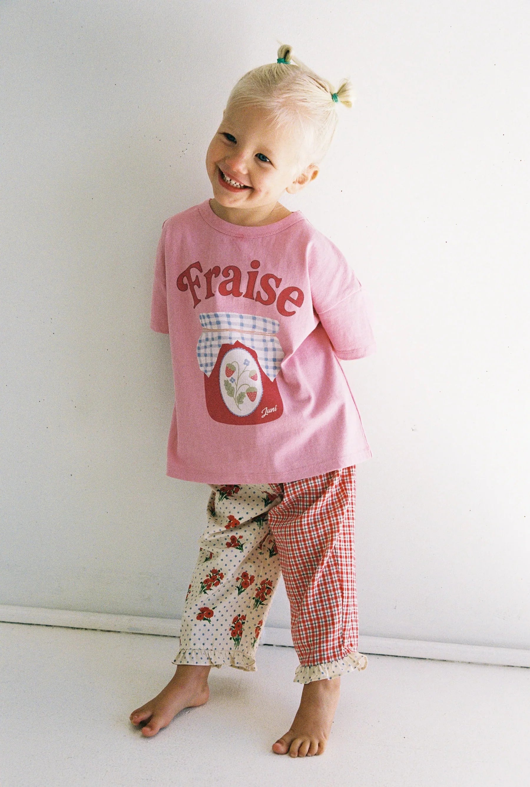 Juni Fraise Tee | Pink