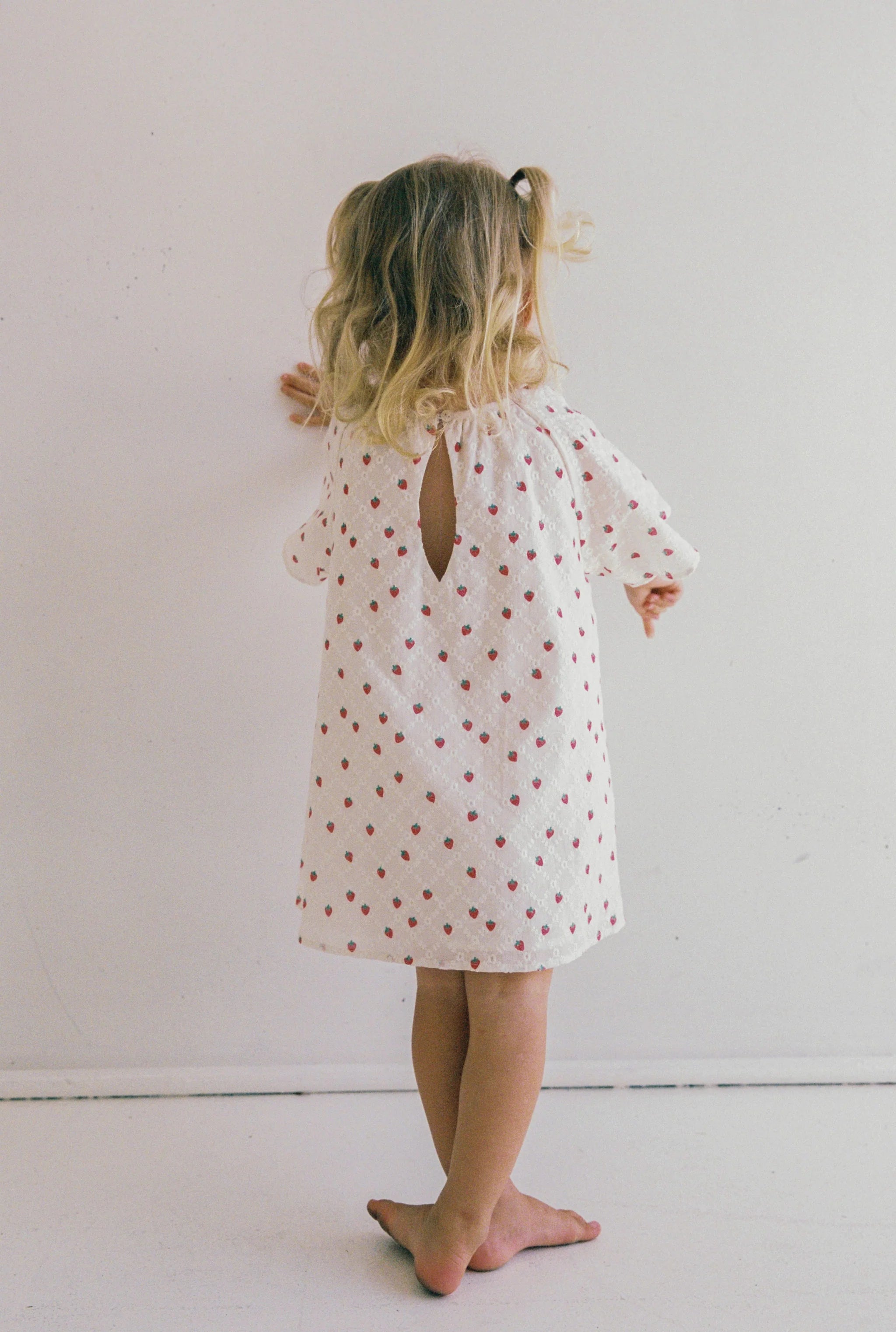 Juni Penny Dress | Strawberry Broidery