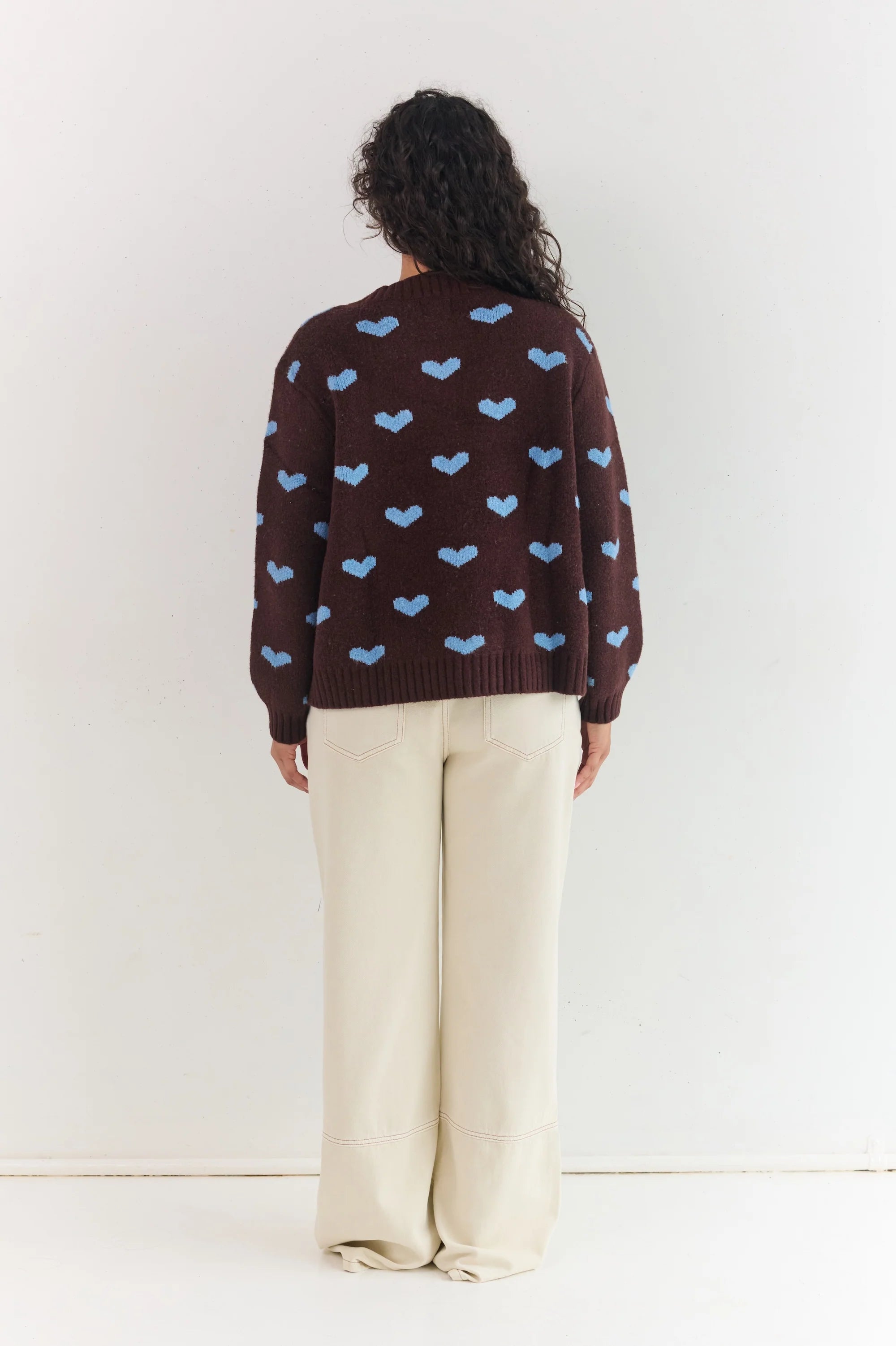 Juni Sweetheart Cardigan | Hearts