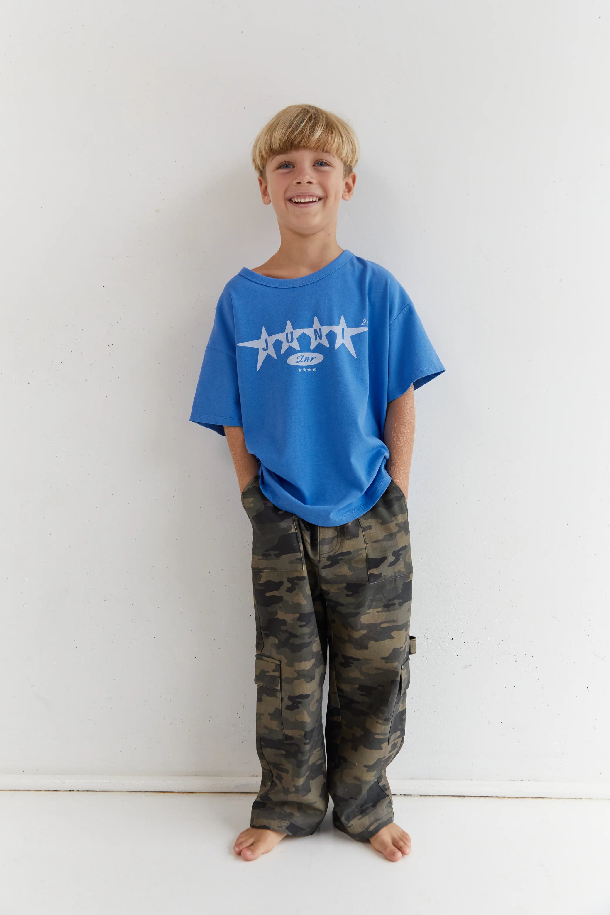 Juni Star Tee | Azure