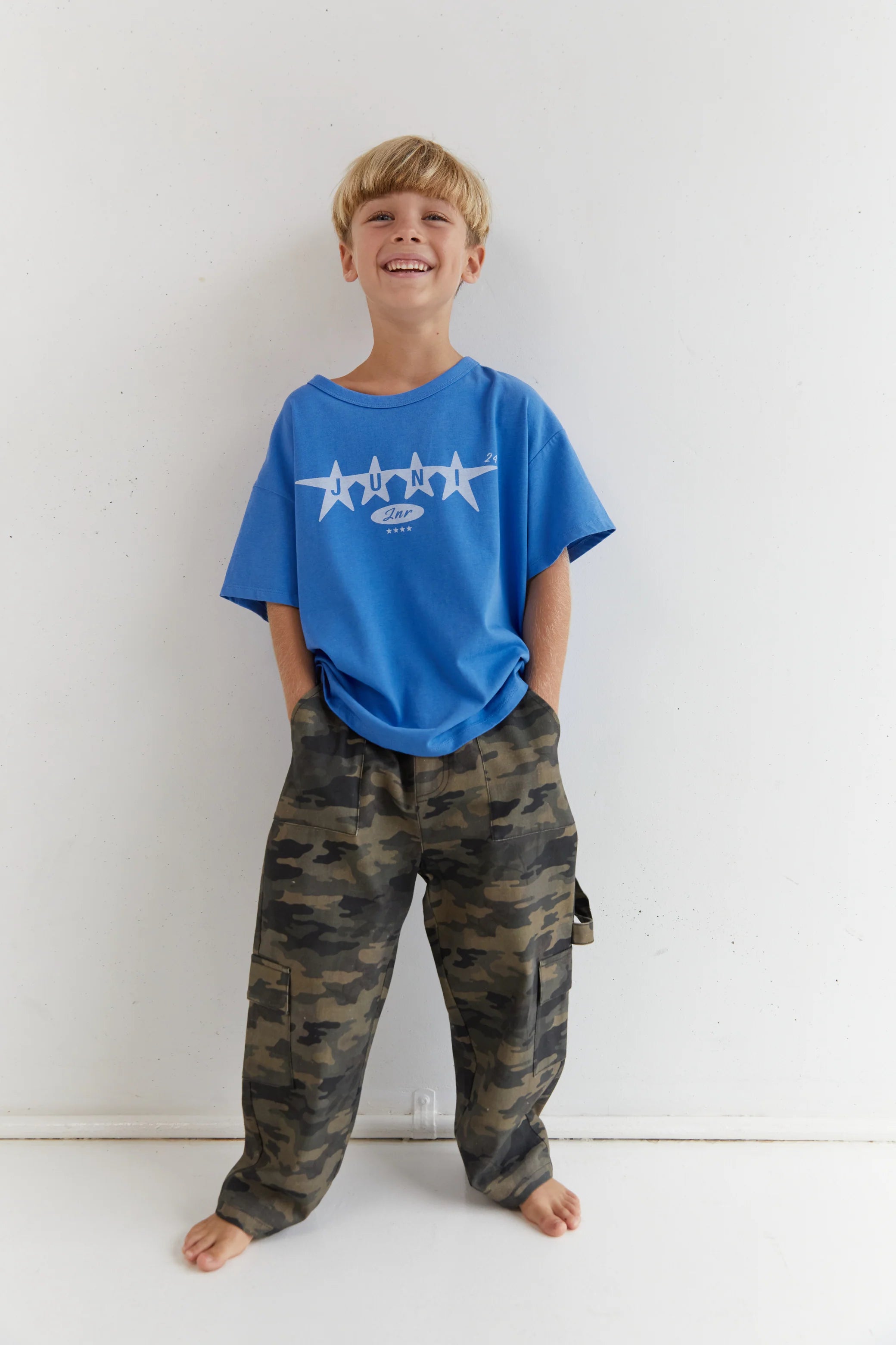 Juni Star Tee | Azure