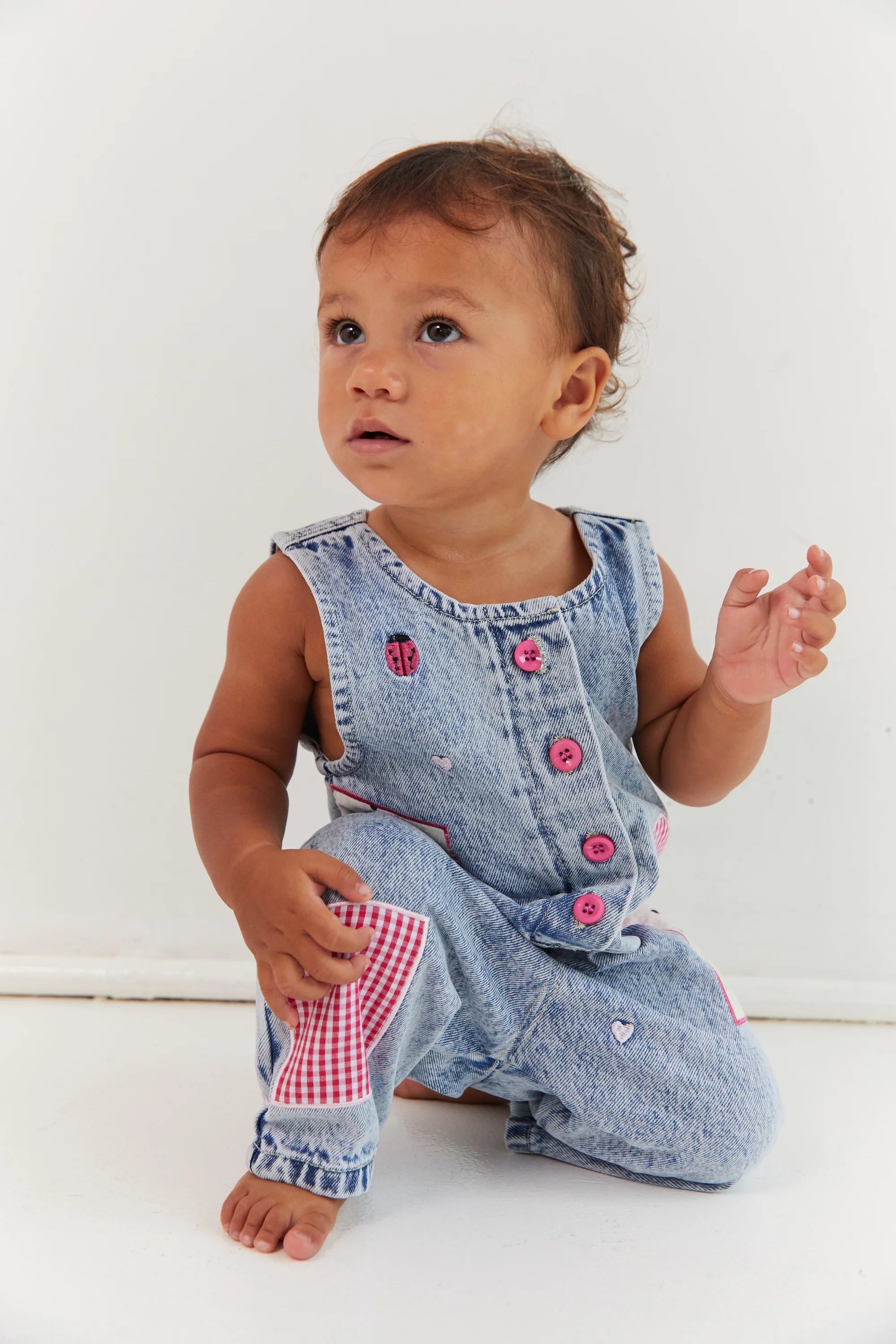 Juni Charlie Overalls | Love Bug