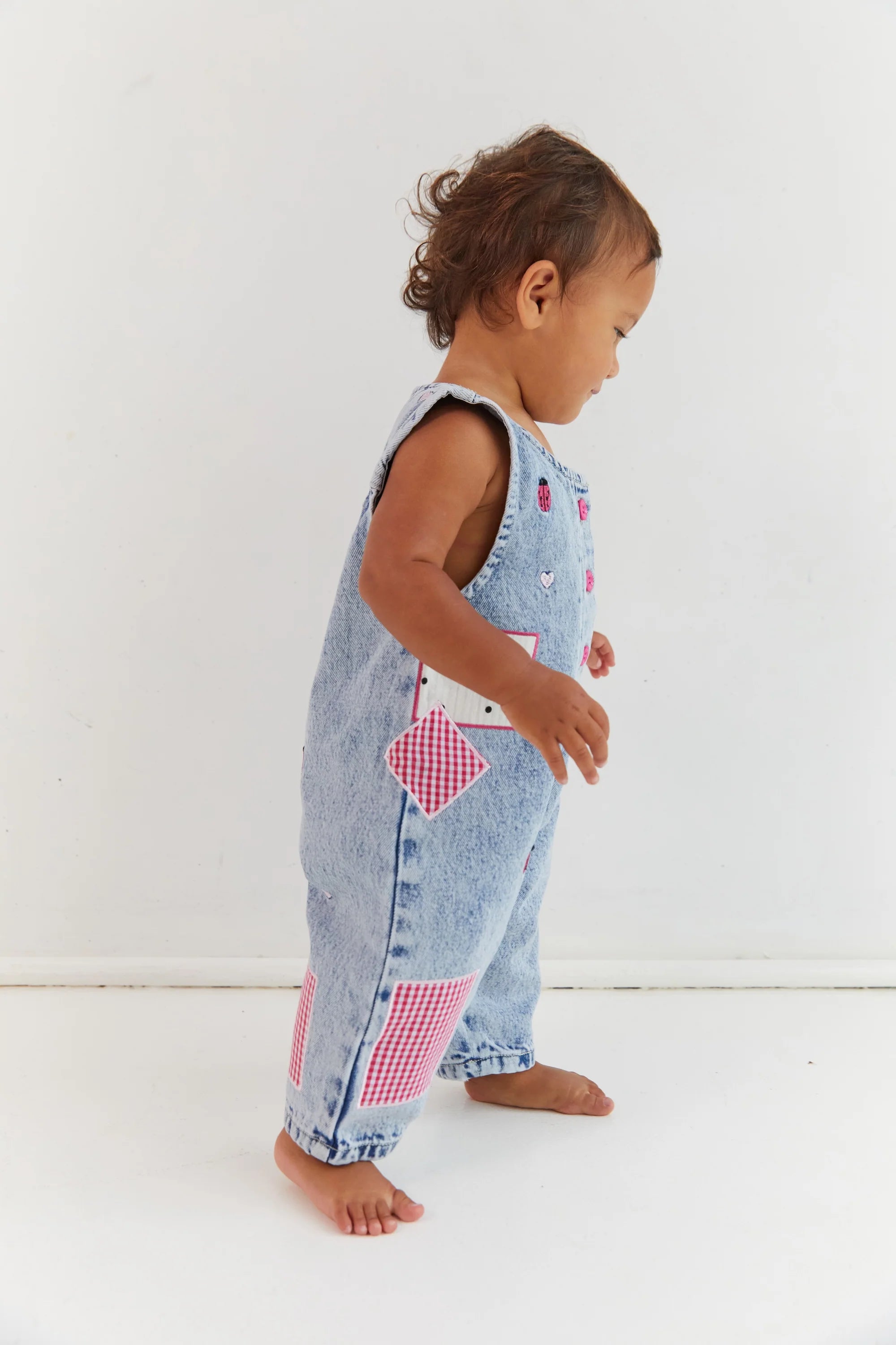 Juni Charlie Overalls | Love Bug
