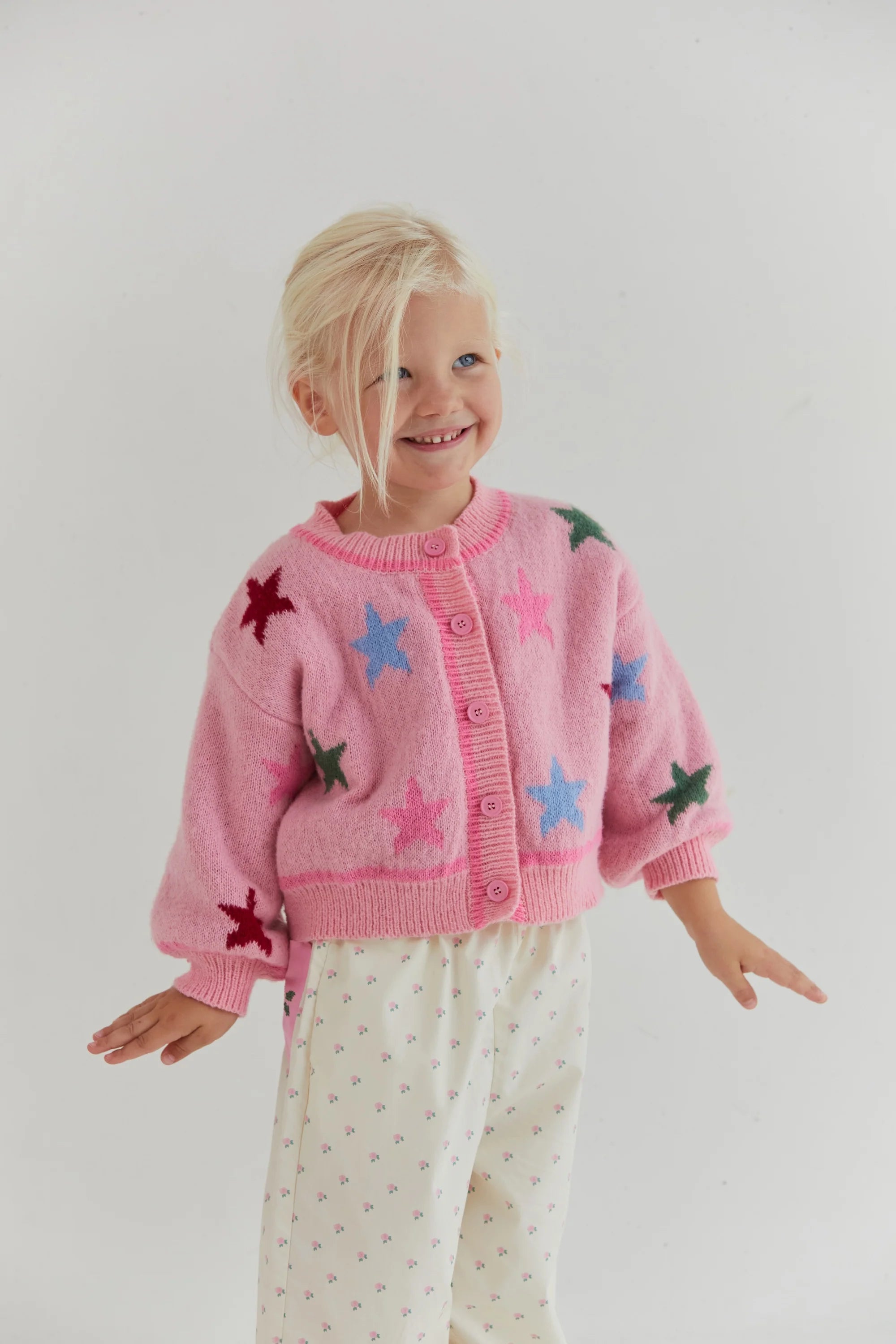 Juni Rocky Star Cardigan | Stars