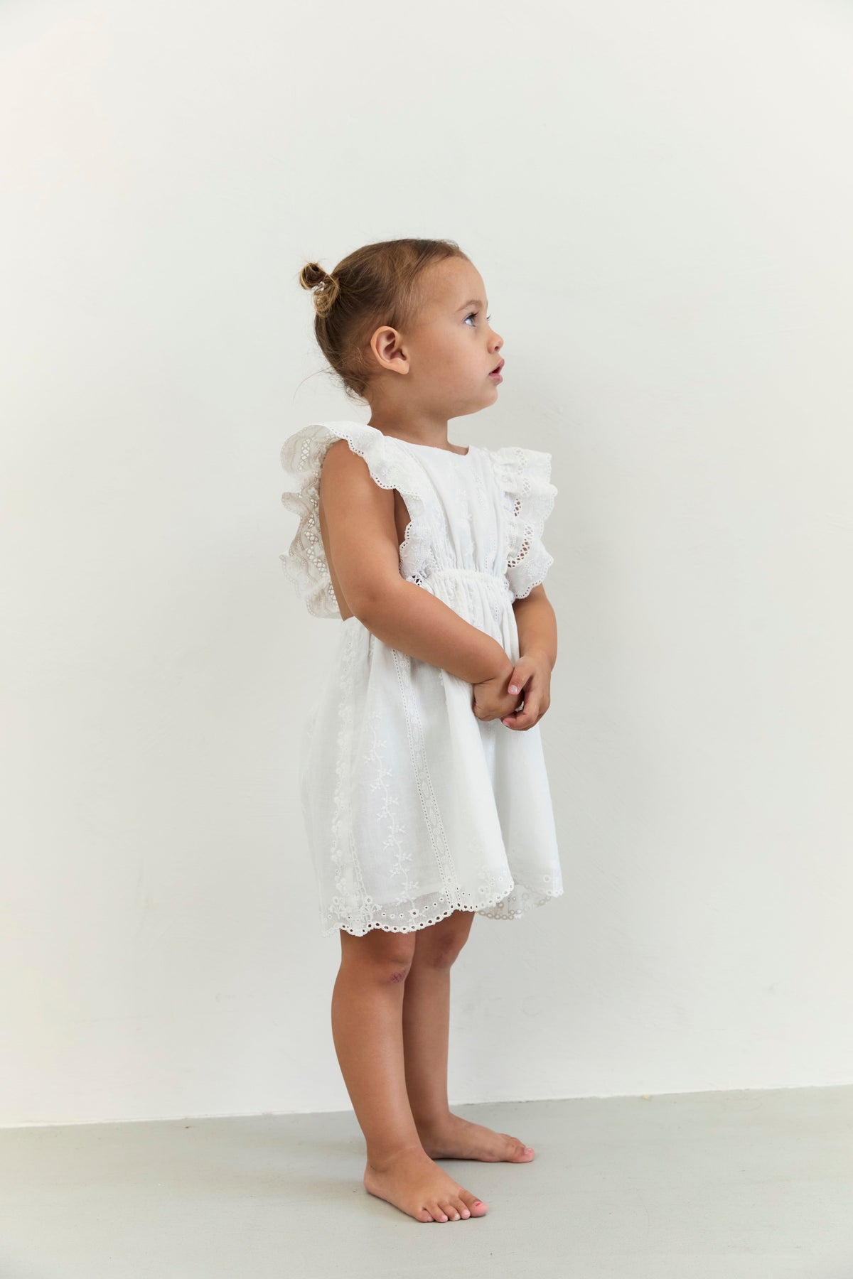 Juni Rumi Dress in Blanc
