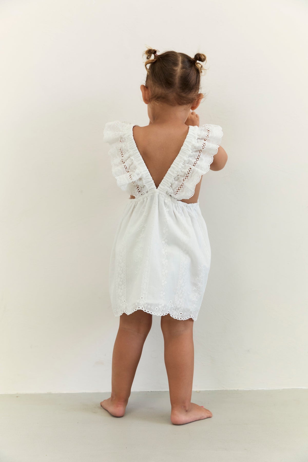 Juni Rumi Dress in Blanc