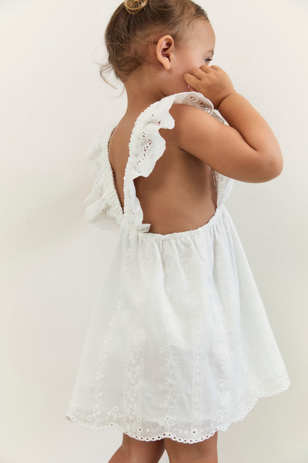Juni Rumi Dress in Blanc