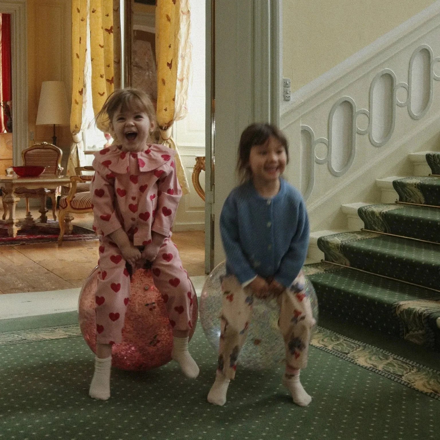 Konges Slojd Glitter Jump Ball | Lemon