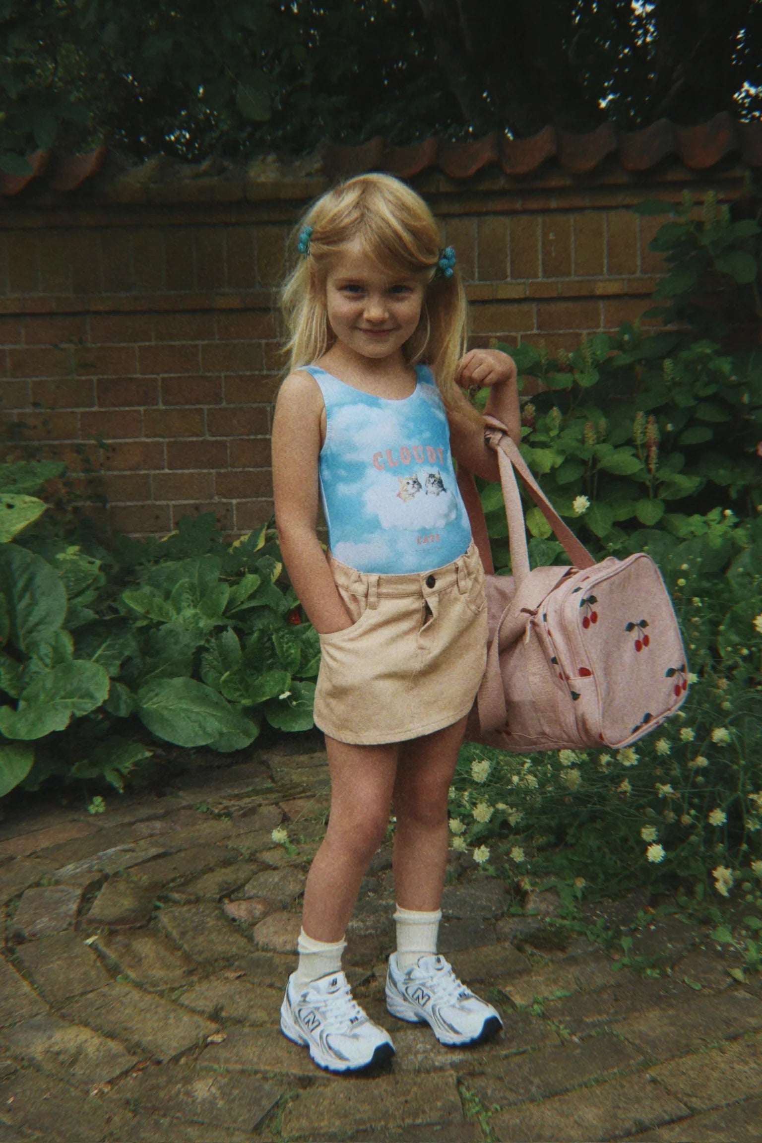 Konges Slojd Kids Weekend Bag | Ma Grande Cerise Blush