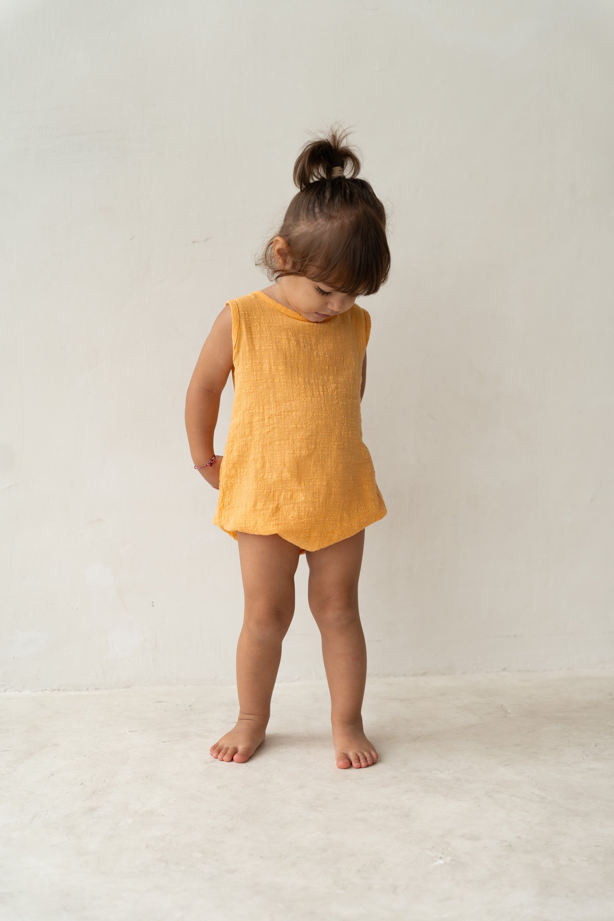 Illoura the Label Mars Romper | Marigold