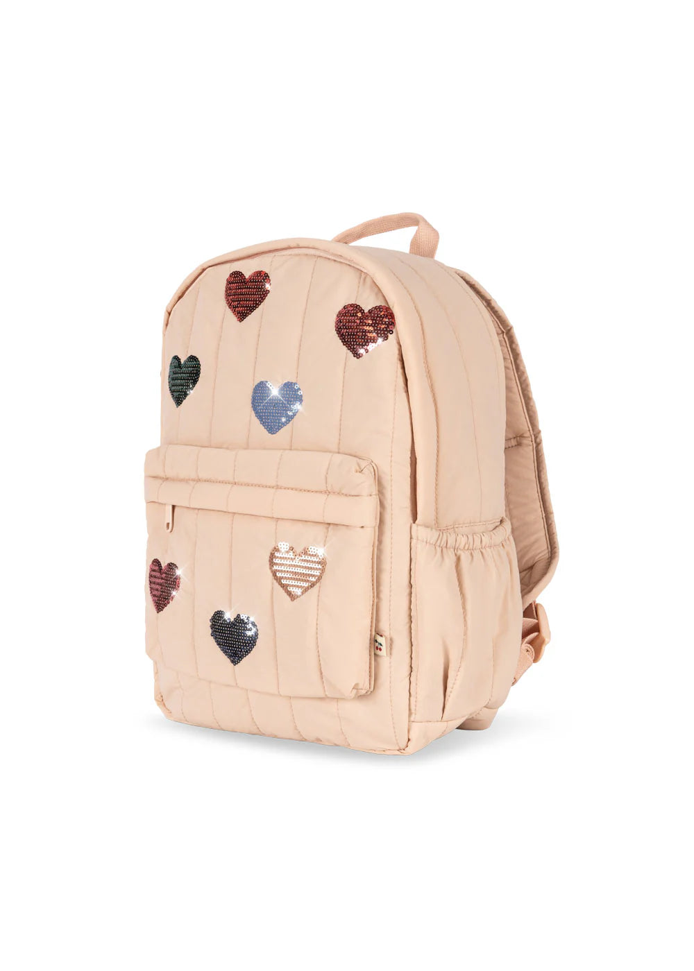 Konges Slojd Juno Quilted Sequin backpack | Cameo Rose