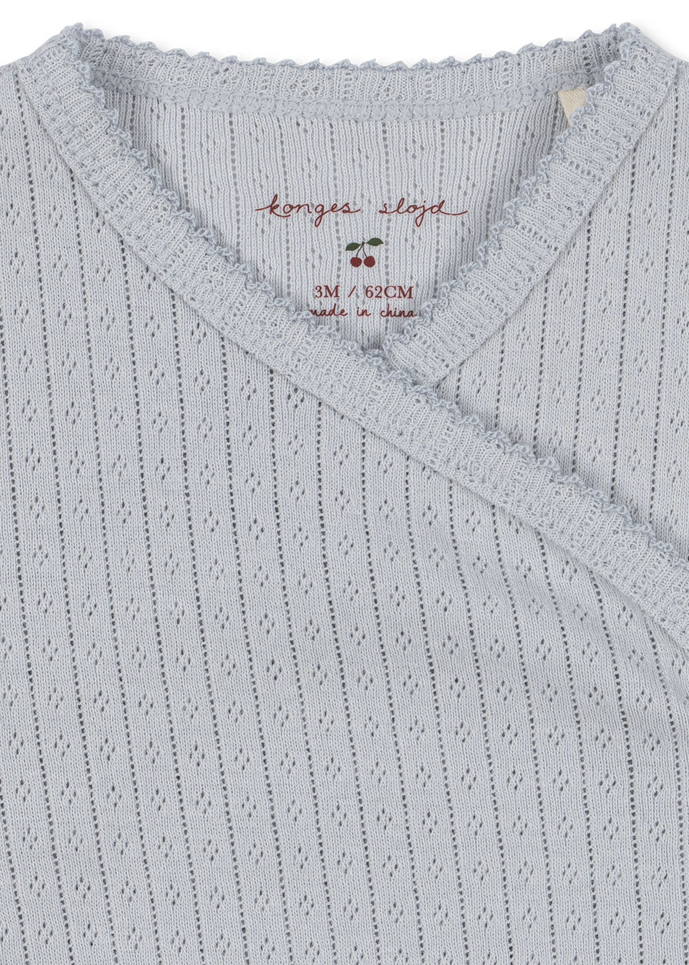 Konges Slojd Minnie Newborn Body | Gray Dawn