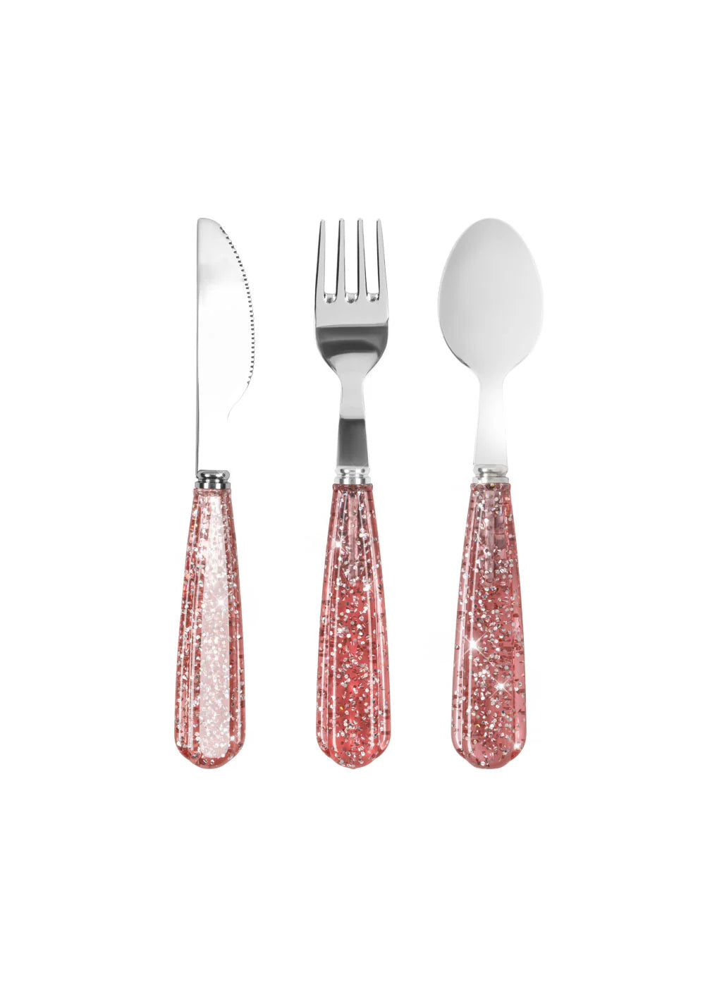 Konges Slojd Sparkly Cutlery | Blush Pink
