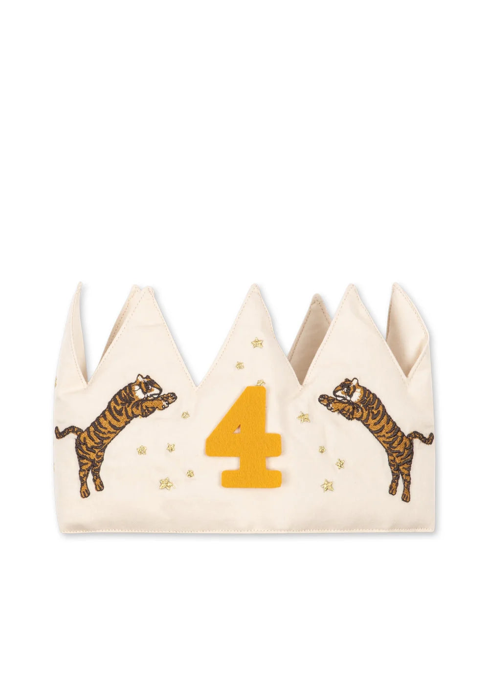 Konges Slojd Birthday Crown Glitter | Tiger