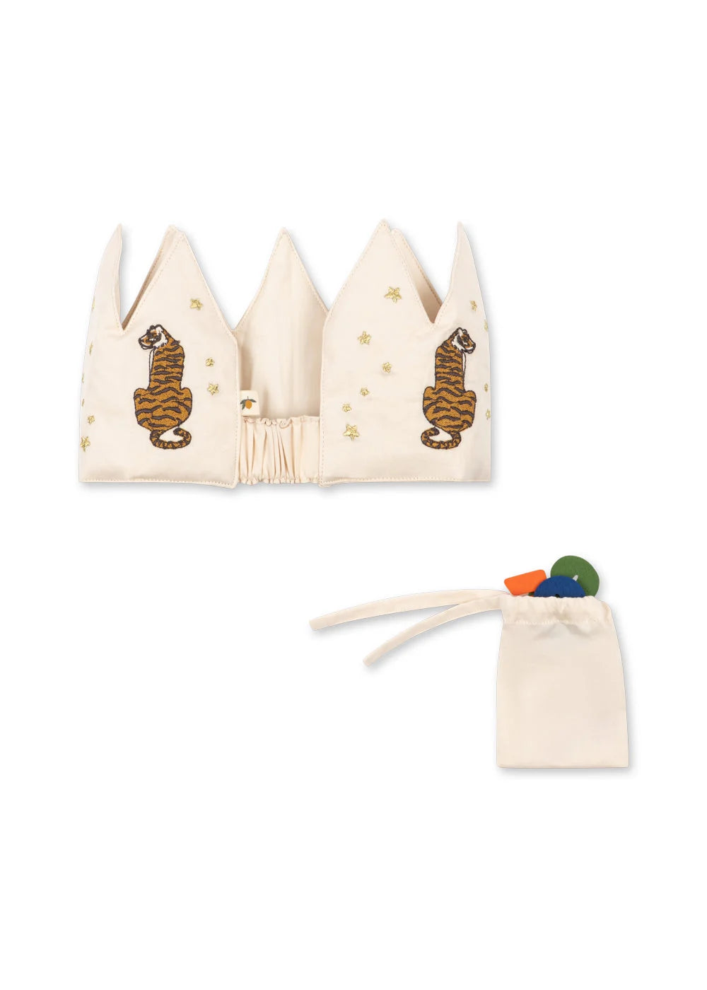 Konges Slojd Birthday Crown Glitter | Tiger