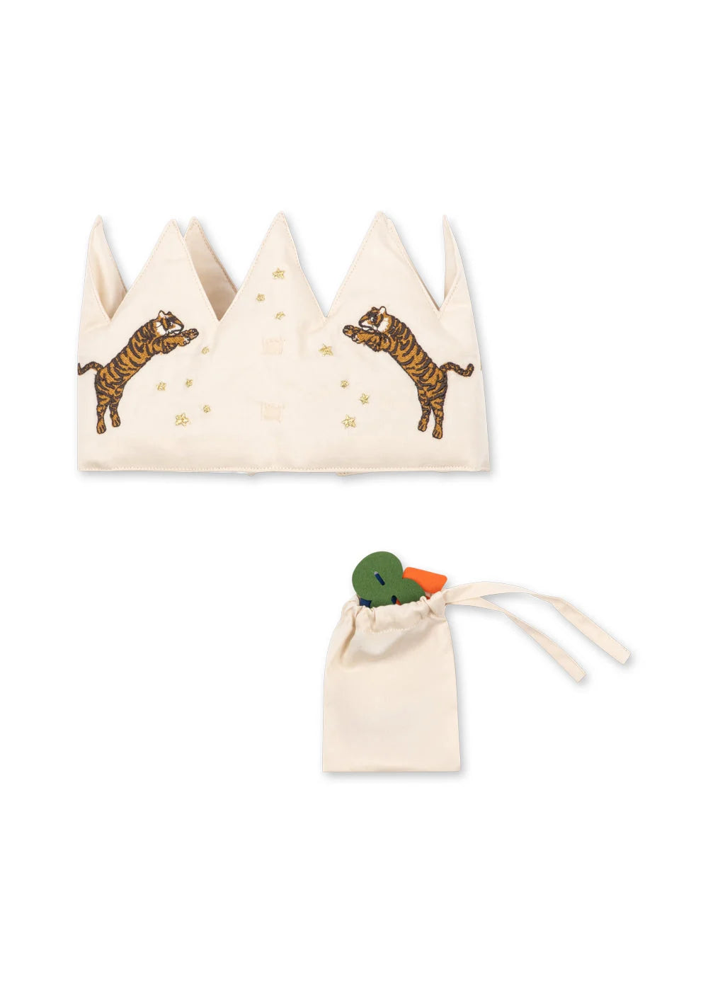 Konges Slojd Birthday Crown Glitter | Tiger