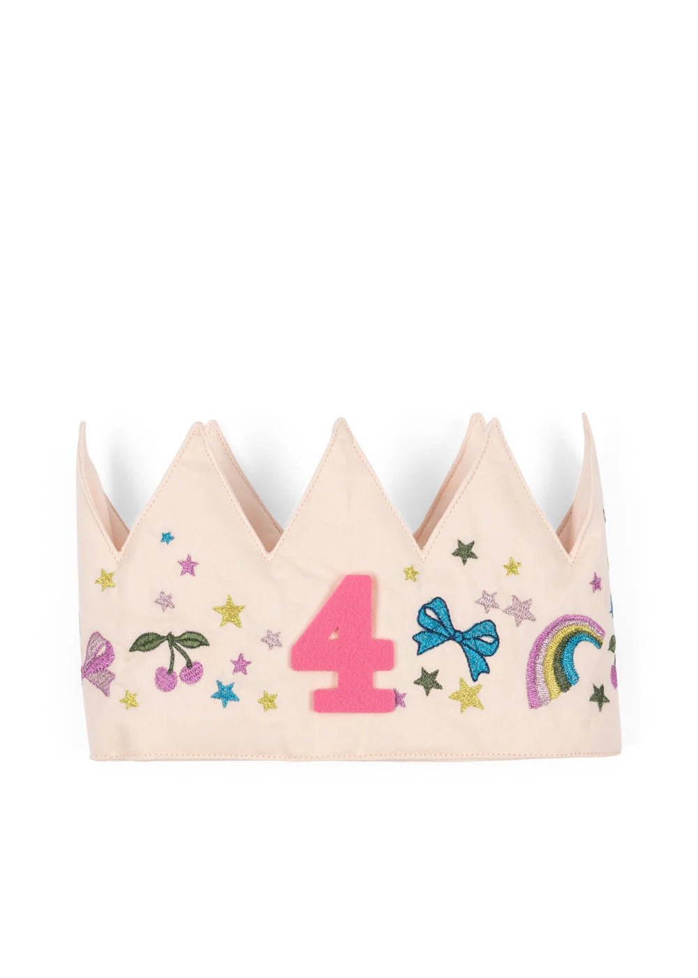 Konges Slojd Birthday Crown Glitter | Rainbow