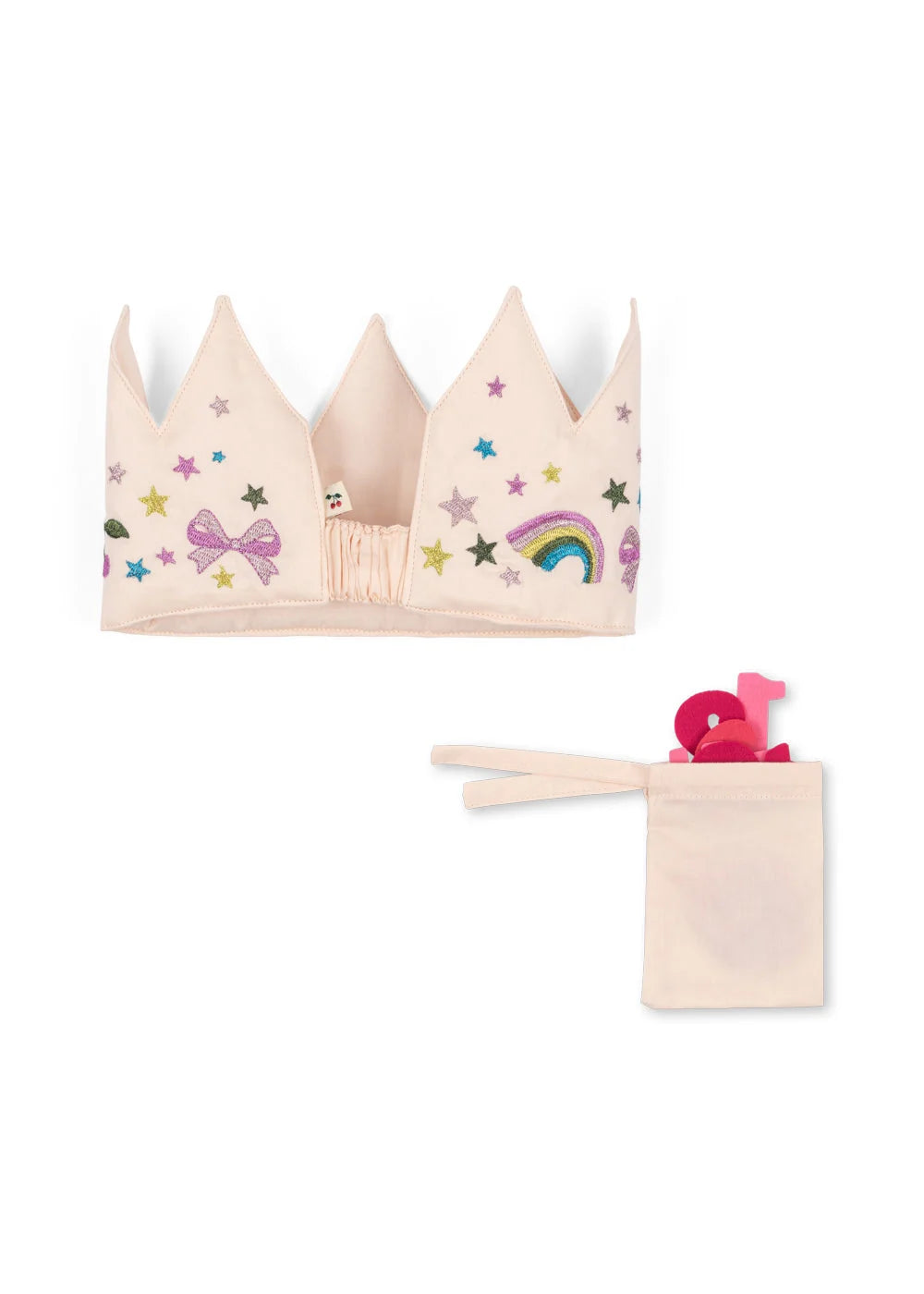 Konges Slojd Birthday Crown Glitter | Rainbow
