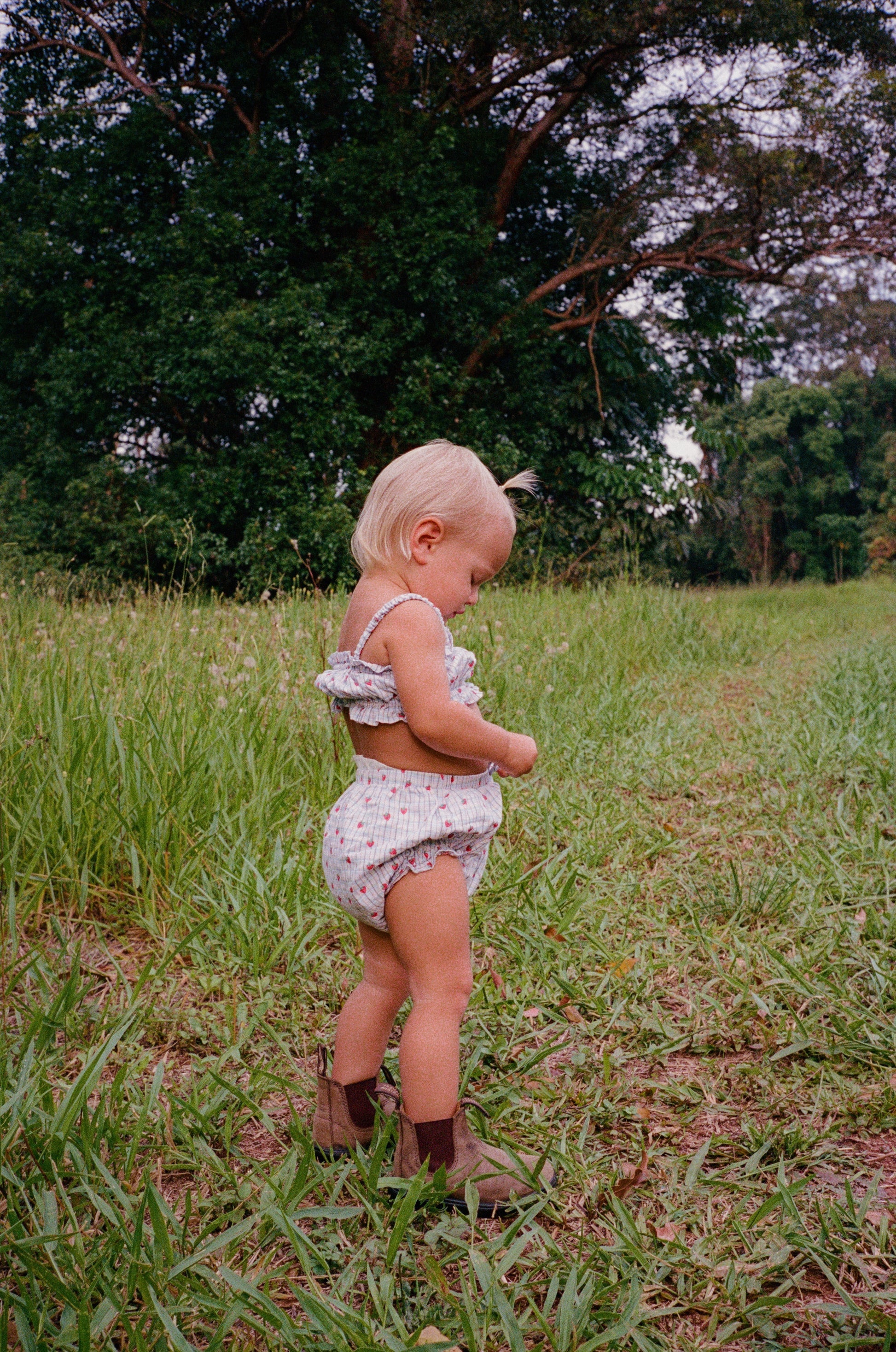 Juni Poet Poet Bloomers | Strawberry Check