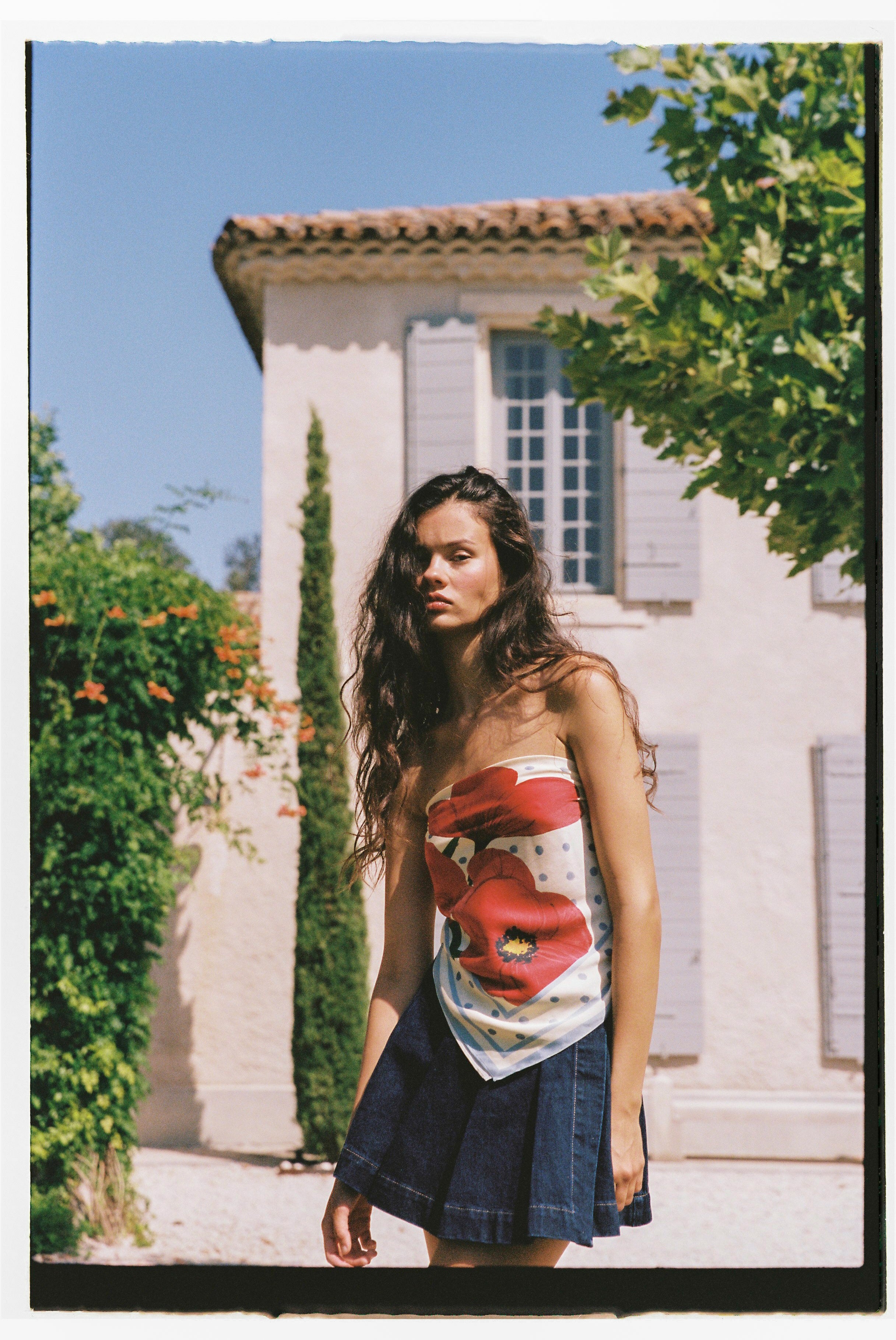 Juni Poppy Scarf