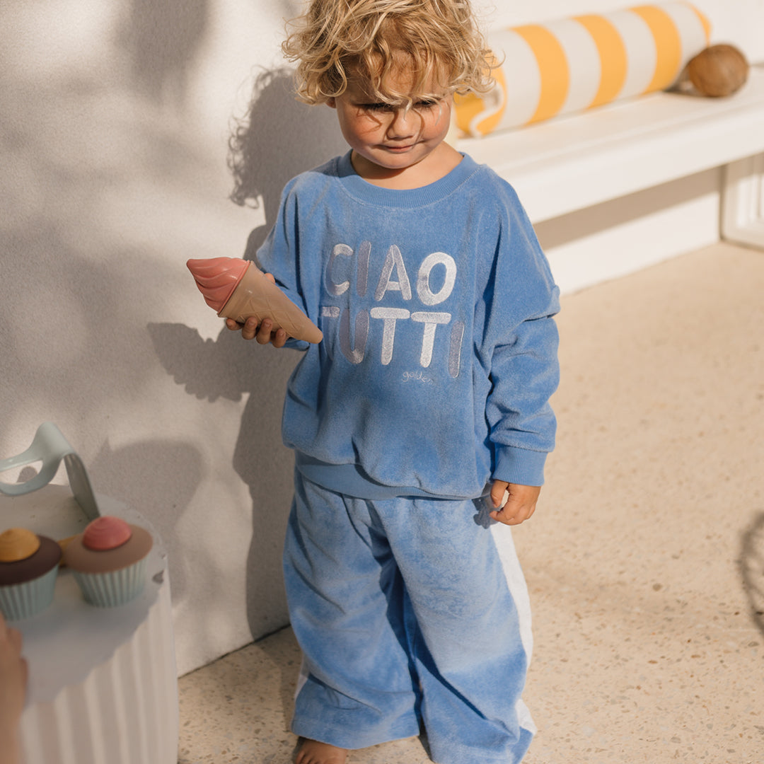 Golden Children Ciao Tuttle Relaxed Pant | Pool Blue