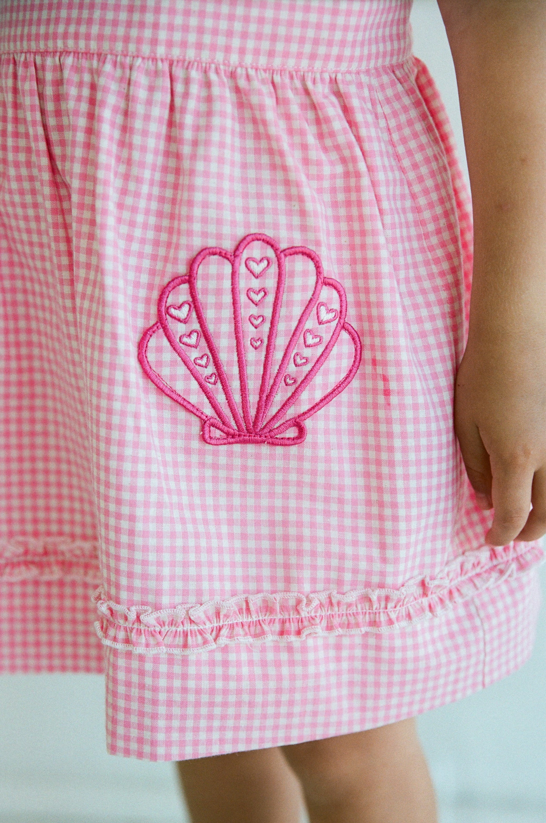 Juni Coco Dress | Strawberry Gingham