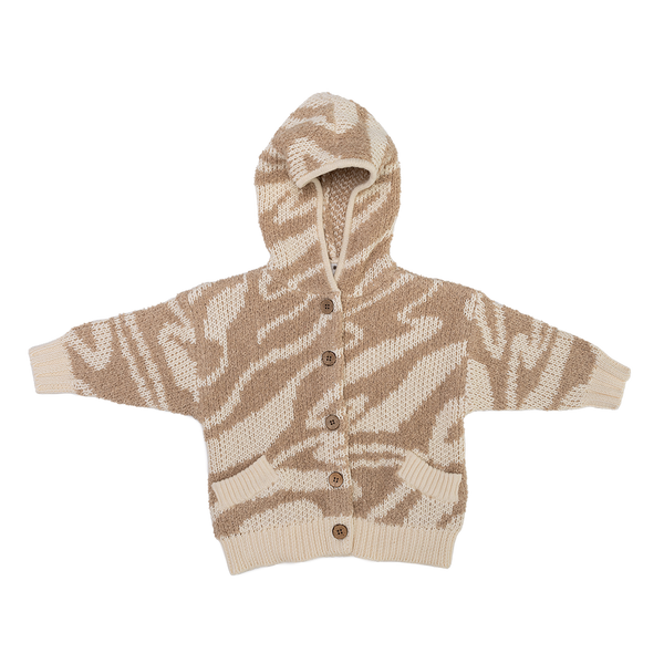 Grown Teddy Ripple Jacket - Stone