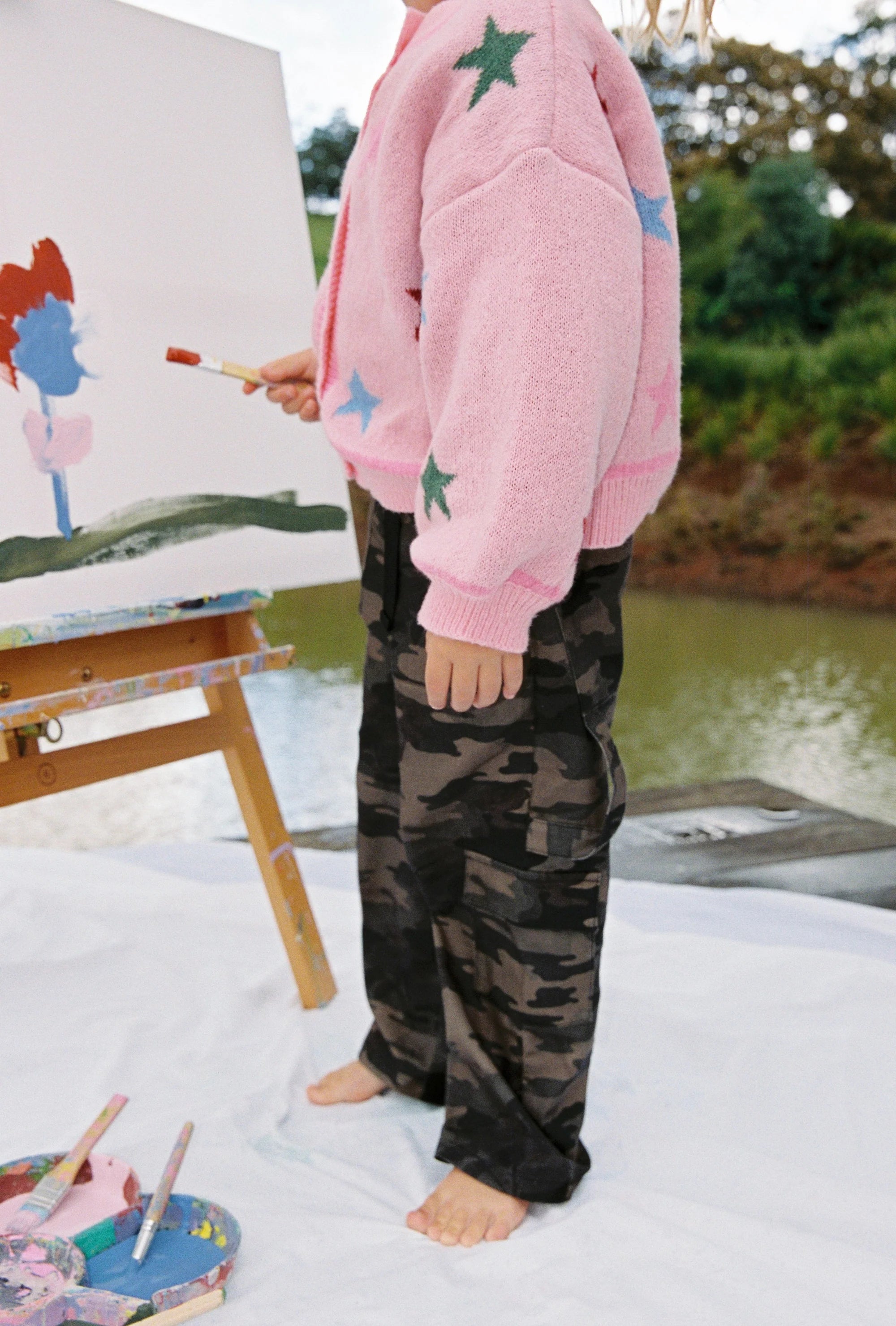 Juni Scottie Pants | Camo