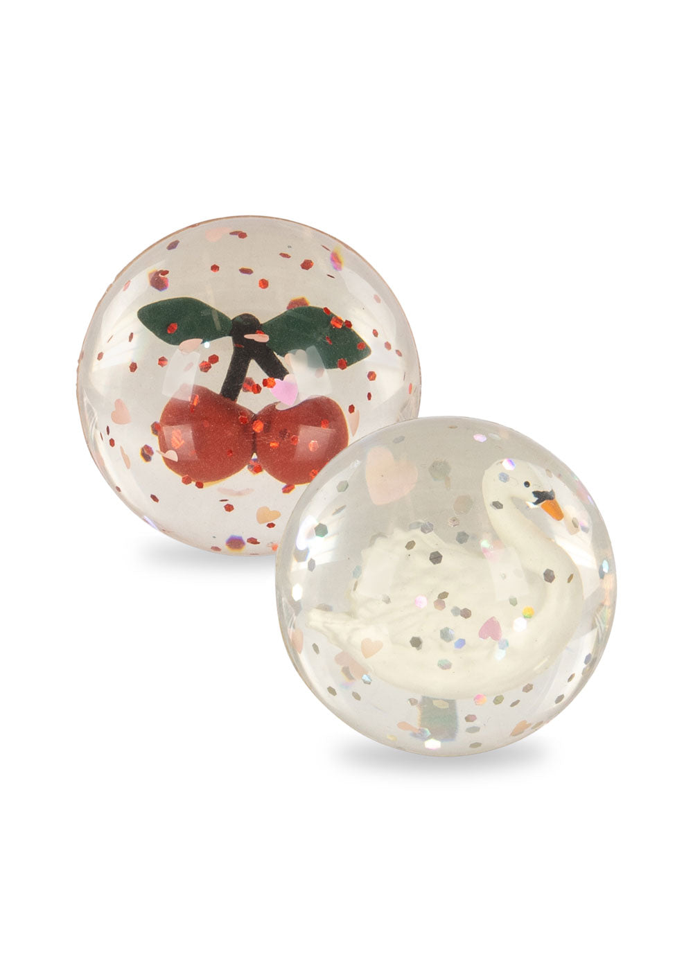 Konges Slojd Bouncing Ball Set Cherry Swan