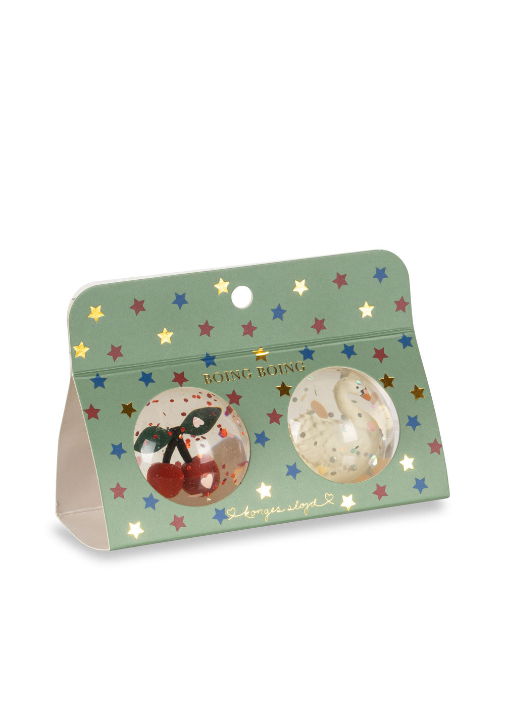 Konges Slojd Bouncing Ball Set Cherry Swan