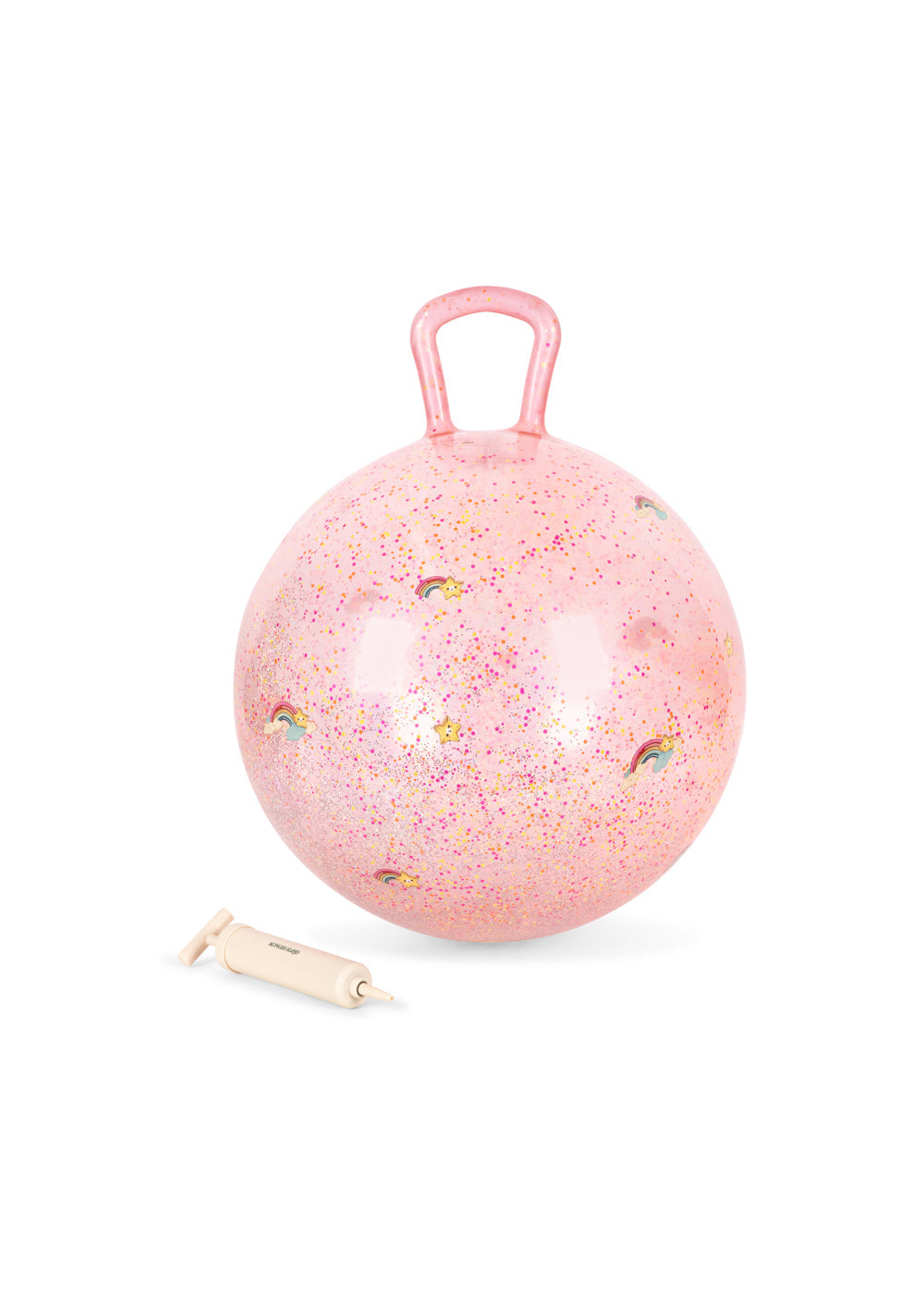 Konges Slojd Glitter Jump Ball Rainbow