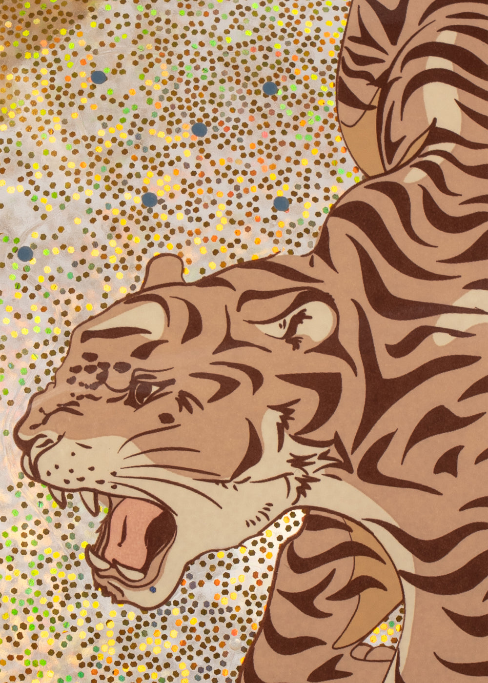 Konges Slojd Glitter Jump Ball Tiger