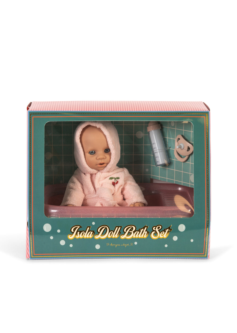Konges Slojd Isola Doll Bath Set Cherry