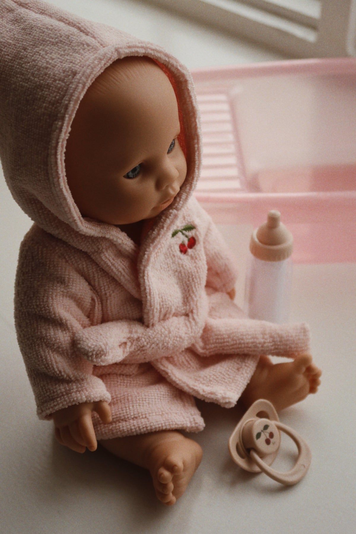 Konges Slojd Isola Doll Bath Set Cherry