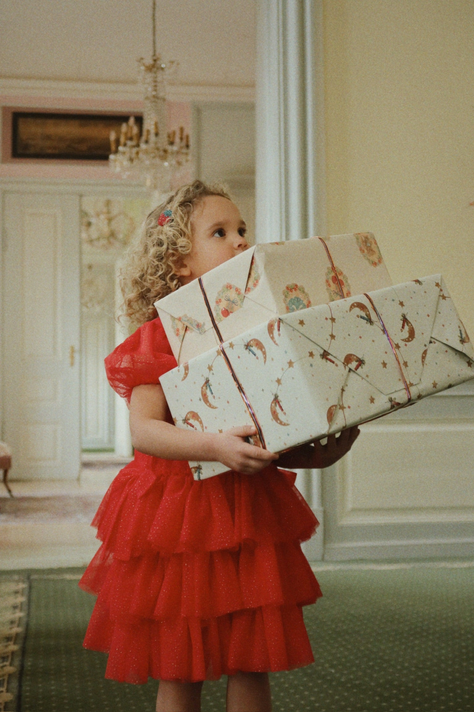 Konges Slojd Fay Dress GRS | Barbados Cherry