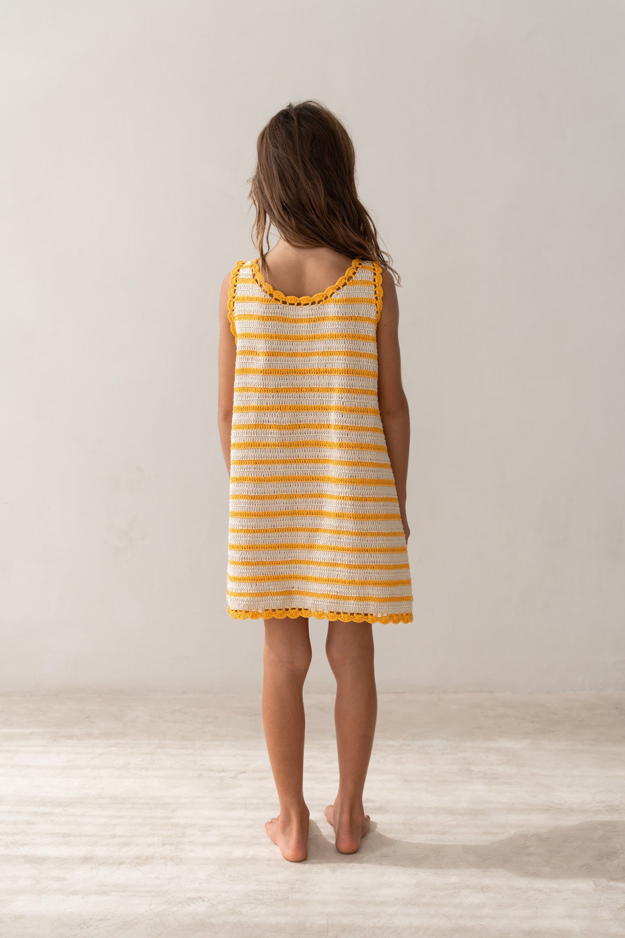 Illoura the Label Crochet Mini | Mango Stripe