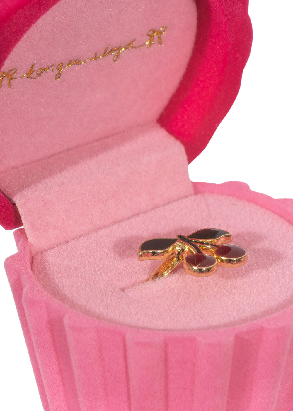 Konges Slojd Little Ring Box | Cherry