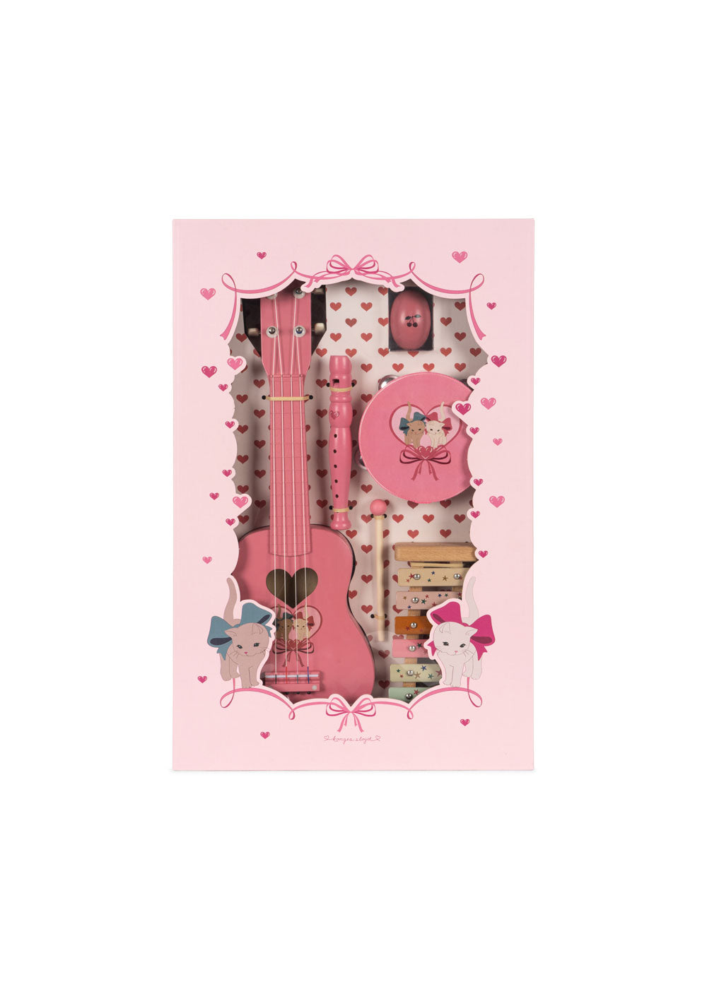 Konges Slojd All I Wish For | Bow Kitty Pink