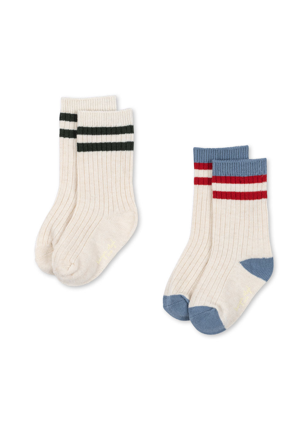 Konges Slojd 2 Pack Act Socks | Pearl Blue