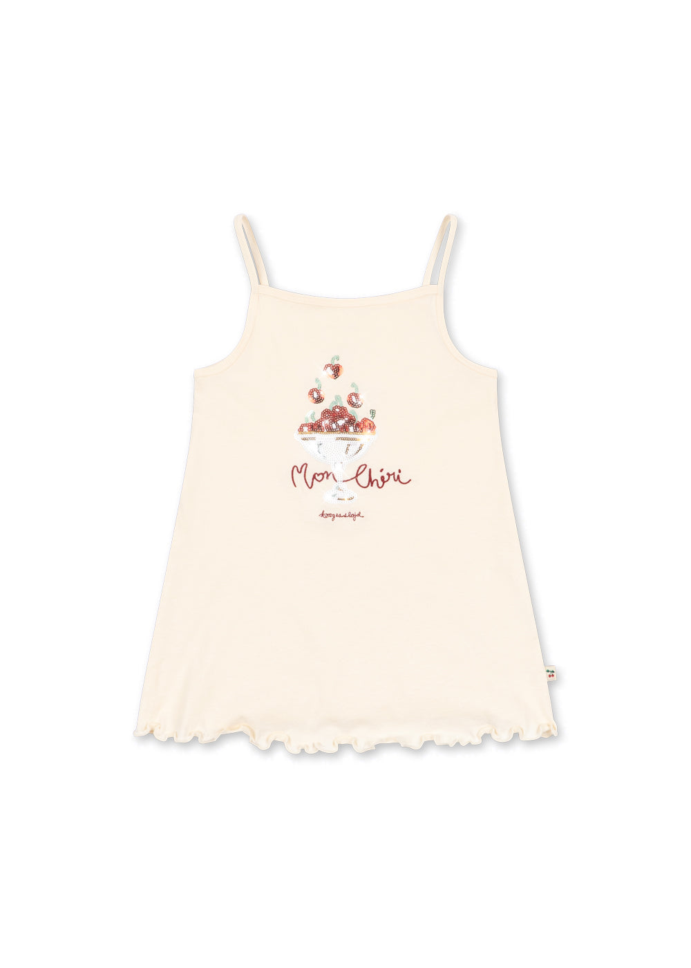 Konges Slojd Famo Strap Dress | Ecru
