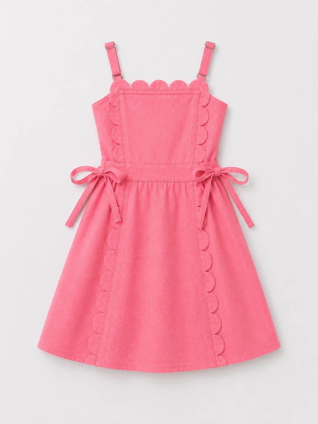 Vika The Freya Linen Dress | Pink