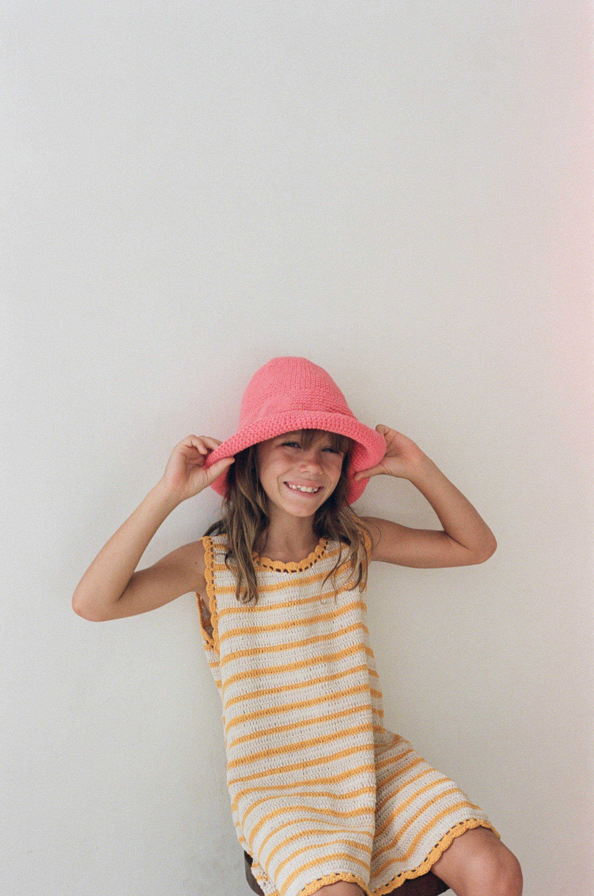 Illoura the Label Crochet Mini | Mango Stripe