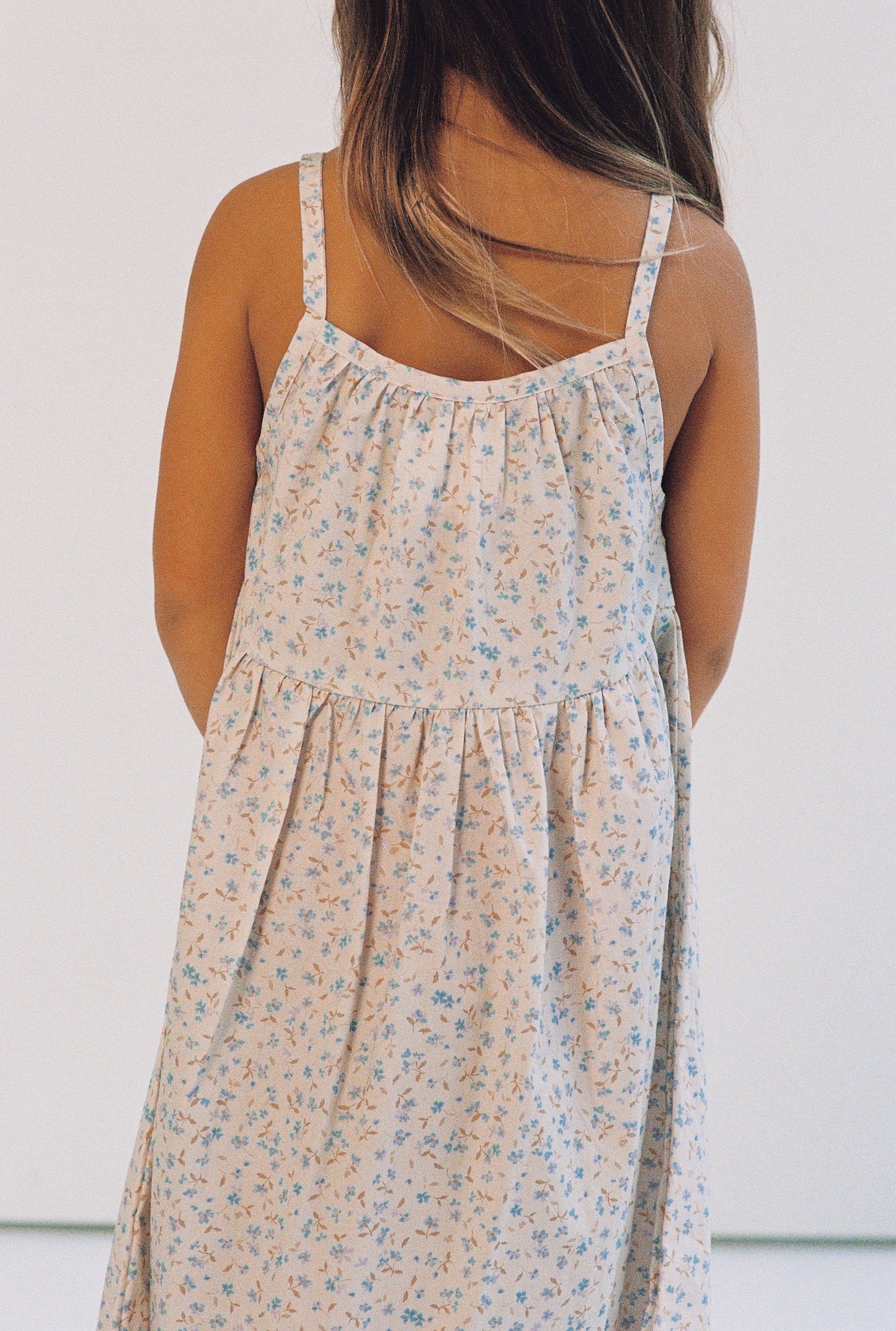 Illoura the Label Darcy Dress | Indigo Bloom