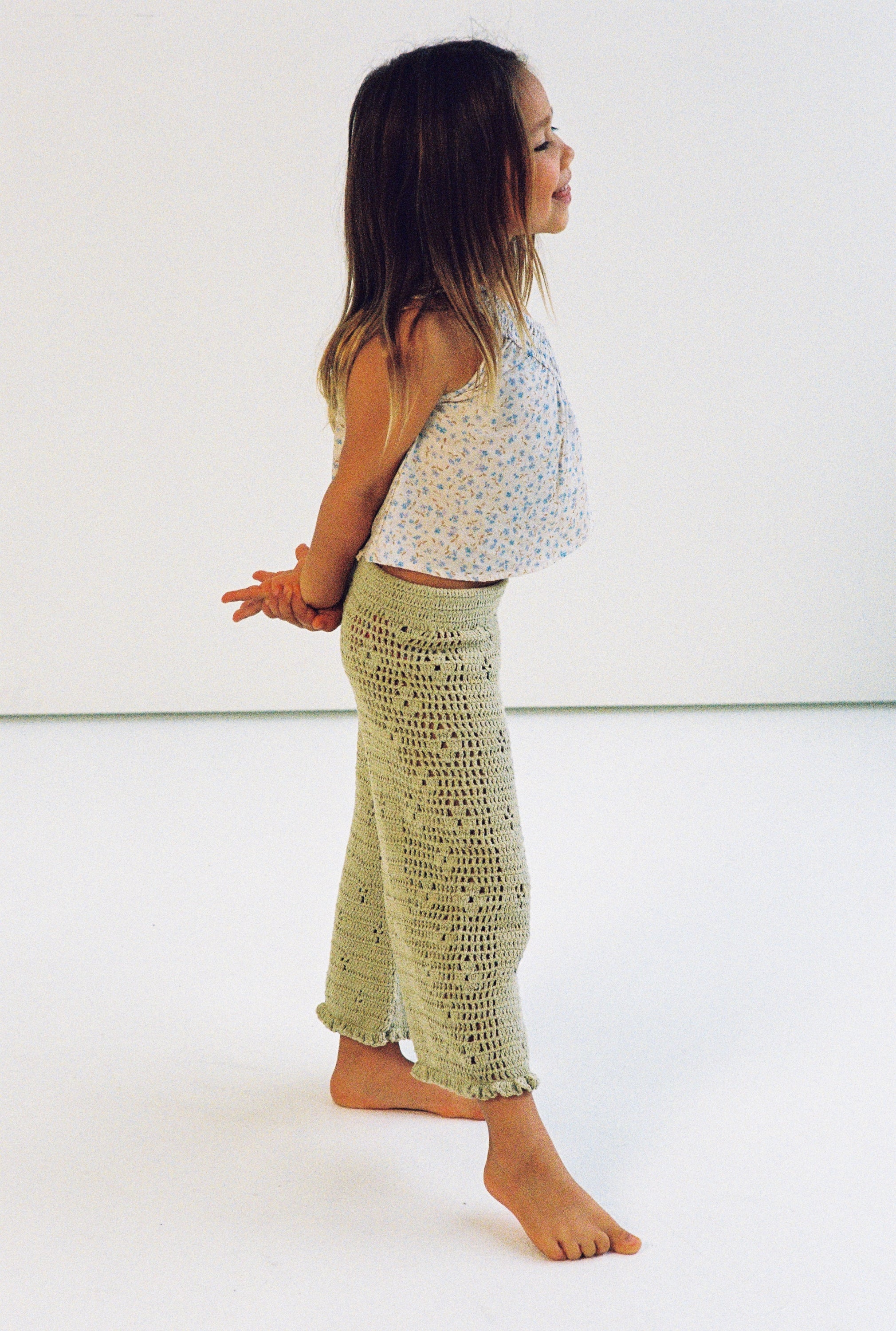 Illoura the Label Kirra Top | Indigo Bloom