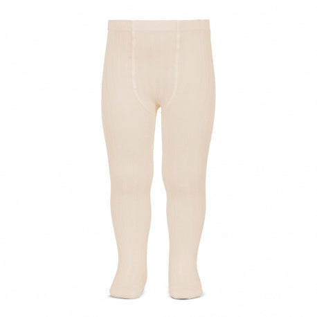 condor ribbed tights in linen by childish online shop