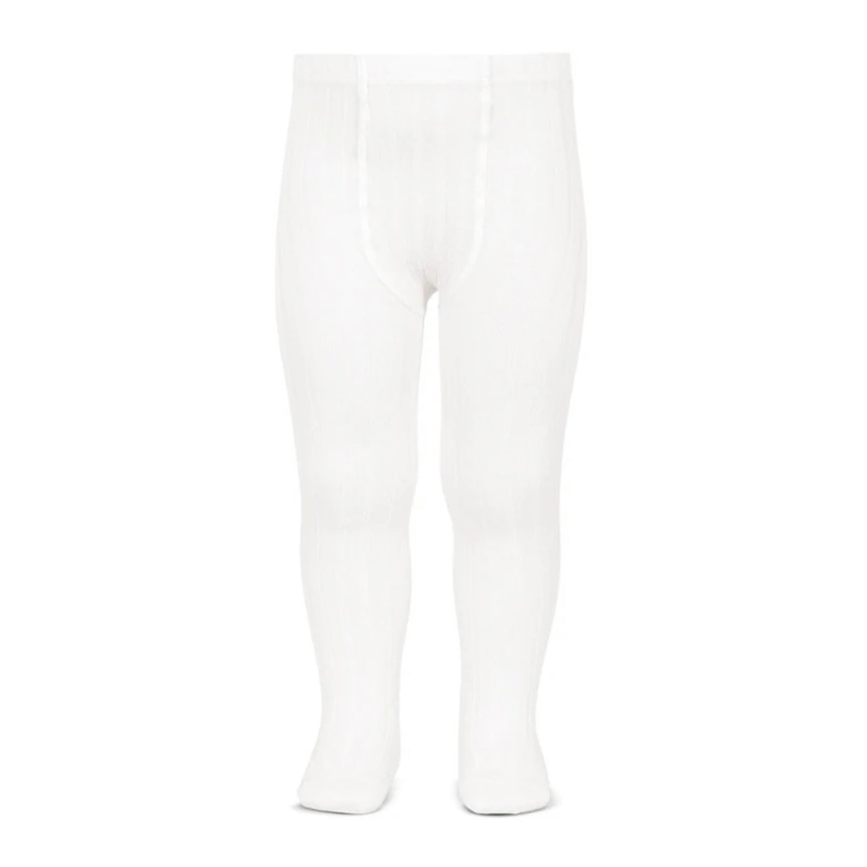 Condor Ribbed Tights - White (200)