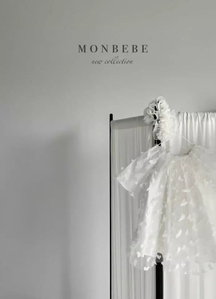 Monbebe Butterfly Dress - Ivory