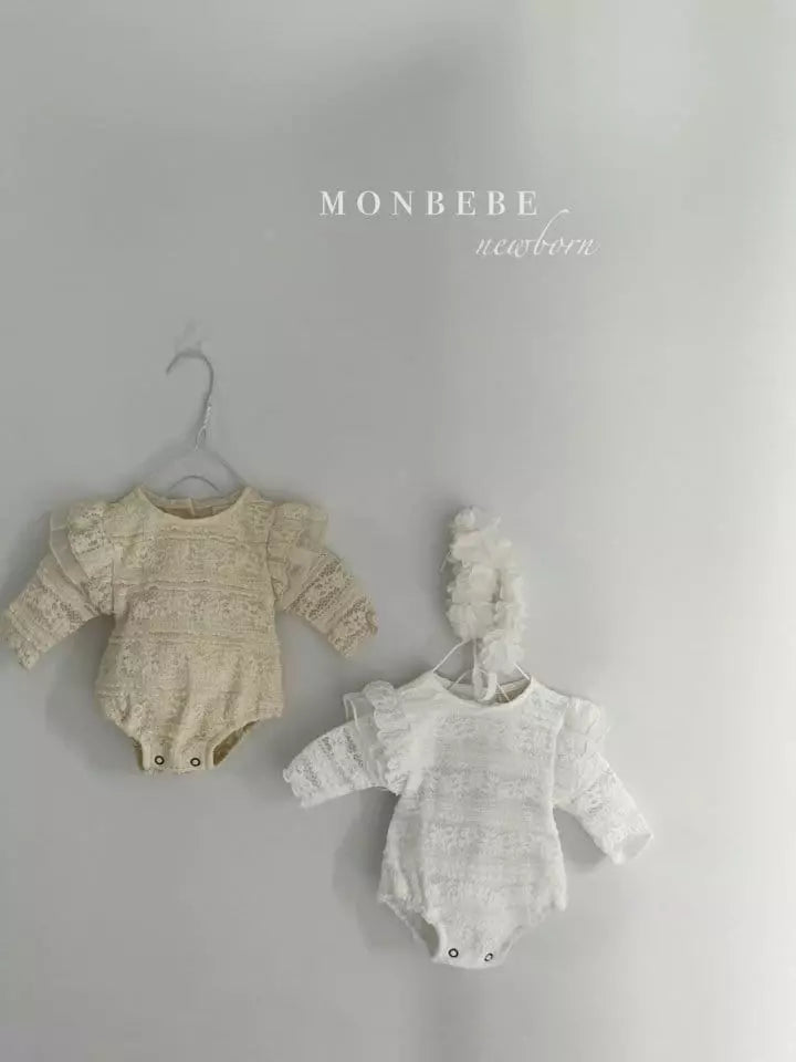 Monbebe New Special Romper - Cream