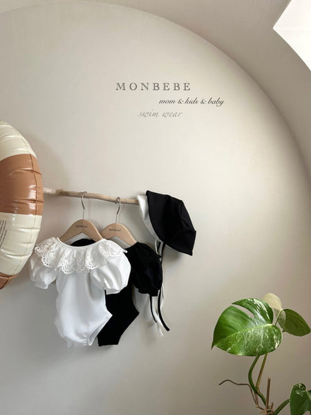 Monbebe Lace Lolo Swimsuit - Ivory